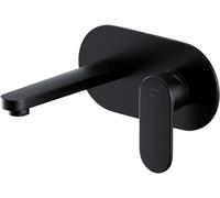 Cersanit Crea grifo para lavabo empotrado negro S951-333