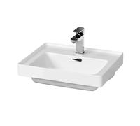 Cersanit Crea lavabo 50.5x40 cm rectangular para mueble blanco brillante K114-005