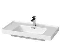Cersanit Crea lavabo 80.5x45.5 cm rectangular para mueble blanco brillante K114-017