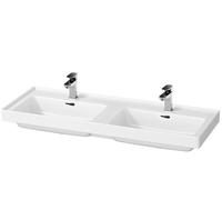 Cersanit Crea lavabo 120.5x45.5 cm rectangular para mueble-doble blanco K673-006