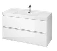 Cersanit Crea - Mueble para lavabo, 53x99x45 cm, 2 cajones, blanco S924-021