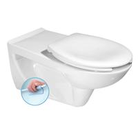 Cersanit - Inodoro suspendido accesible, Rimless, blanco K670-002