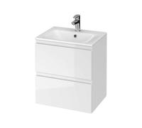 Cersanit Moduo - Armario con lavabo, 57x49x40 cm, 2 cajones, blanco S801-312-DSM