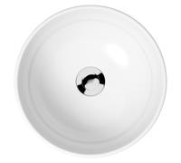 Cersanit Moduo lavabo 35x35 cm circular sobre encimera blanco brillante K116-047