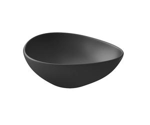 Cersanit Moduo - Lavabo sobre encimera, 44x36 cm, antracita K116-105