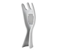 Cesta coladora de arroz, herramienta de drenaje de cocina para lavar verduras y pasta, silicona sin BPA con asas laterales, diseño de almacenamiento plegable rápido, 20 x 3 cm