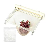 Cesta coladora para fregadero cocina - Gran capacidad de carga con 100 bolsas malla - Cesta Filtrante para Residuos de Comida,Para hogar, restaurante, hotel, autocaravana, restos, posos té, pelusas