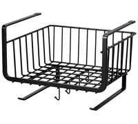 Cesta colgante con estructura de soporte para ahorrar espacio