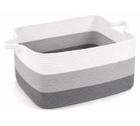 Cesta de algodón para guardar ropa y juegos