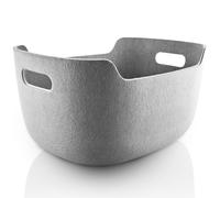 Cesta de almacenaje TIDY 40 x 22 cm, gris, plástico, Eva Solo