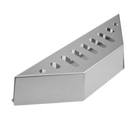 Cesta de briquetas de carbón resistente para parrillas estilo Weber, soporte de combustible de metal que mejora el flujo de aire y la e cocción
