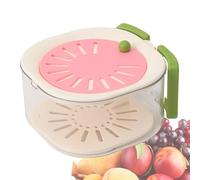 Cesta de drenaje de frutas - 6.3x5.71 pulgadas Colador de cocina, para lavar | Contenedor de almacenamiento drenante para la limpieza del filtro multifuncional de material para ani