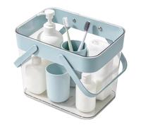 Cesta de ducha transparente, cesta de almacenamiento multiusos para | Cesta multiusos versátil que funciona bien en el baño, cocina, dormitorio, sala de almacenamiento y también puede servir como
