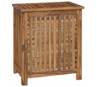 Cesta de Lavandería Natural 50 x 35 x 60 cm