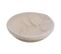 Cesta de mimbre a prueba pan con revestimiento, cesta masa fermentada ovalada Natural for fermentación for hornear Para Pan(25X8cm)
