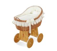 Cesta de mimbre bebé - COLOR : Beige