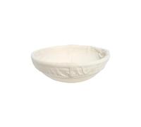 Cesta de mimbre ovalada/redonda a prueba pan, cesta revestimiento fermentación masa Natural hecha a mano, herramientas for hornear en casa y cocina Para Pan(Round 25x8.5cm)