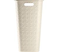 Cesta de ropa Curver Softex, 56 litros, color beige