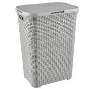 Curver Cesta para lavandería Natural Style 60 L color gris claro