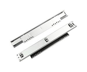 Cesta de tracción, carril deslizante, montaje lateral, pie alto inferior ajustable, 2 uds(12highfootside15inch)