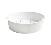Cesta de vapor para olla arrocera de plástico, resistente al calor, para cocinar al vapor múltiples tipos de alimentos, incluyendo mariscos y postres (4L-5L)