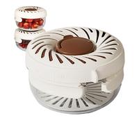 Cesta escurridora para frutas Colador Con Asa Plegable Bayas Pasta Ensalada