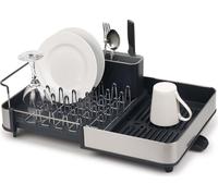 Cesta extensible para platos de acero inoxidable Joseph Joseph Extend™, con desagüe integrado - Gris