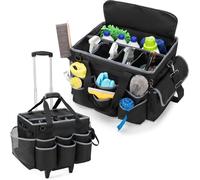 Cesta grande de limpieza - Caja de limpieza - Cesta de almacenamiento - Carro de limpieza - Contenedor organizador