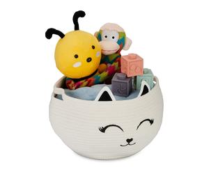 Cesta infantil cesto de juguetes plegable ligero cesta organizadora ligera