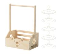 Cesta Infantil Ducha Armario Fácil Instalación Almacenaje Baño Infantil | Armario Almacenaje Ducha Bebé Madera Y Suministros Organizador Baño Organizador de Baño para Aseo Dormitorio Guardería Hog