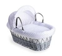 Cesta moisés Dimple de mimbre gris - Color blanco