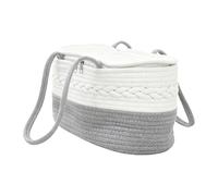 Cesta organizadora para bebé - Carrito de almacenamiento multifuncional de gran capacidad con divisor extraíble | Organizador de mesa para cambiar pañales | para padres niños niñas baño guardería hosp