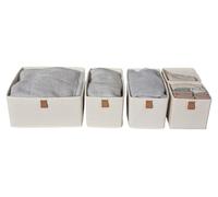 Cesta organizadora para cajones Store It, juego de 5 unidades - Beige - Cajas de clasificación | Plegables