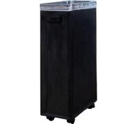 Cesta organizadora y clasificadora plegable con ruedas, ideal para ropa, de diseño delgado y color , perfecta para uso doméstico