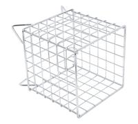Cesta para Cápsulas de Café Cuadrada de Hierro Plata