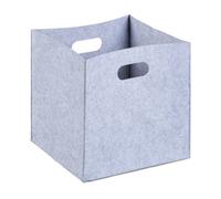 Cesta para leña bolsa de fieltro cestas plegables 23 L cesta de almacenaje