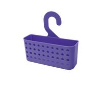 Cesta plastico multiusos (pinzas / duchas) con colgador colores surtid