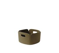 Muuto Cesta de almacenamiento Restore 28x28 cm Brown green