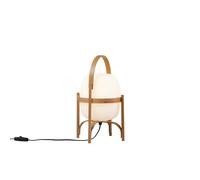 Cestita Lámpara de Mesa Plástico Blanco