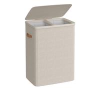 Cesto para la Ropa Sucia 170 L 56 x 40 x 75 cm Beige Capuchino