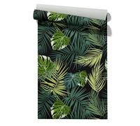 CEVAN Papel Pintado Wallcover Autoadhesivo Dormitorio Lavable Hoja Stylish And Elegant Elegante Con Estilo Papel Para Armarios de Cocina 45x300cm