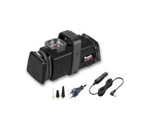 CEVIK PRO - CA-AIR230/12 - Compresor Aire Portátil Dual - 230V/12V - 13 l/min - Máx 7Bar - Compacto y Sin Mantenimiento - Ideal para Coche y Hogar - Inflado Rápido y Preciso