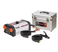 CEVIK PRO CE-EVOLUTION18X - Soldador Inverter MMA con Máscara de Soldadura y Portaelectrodo - 140A 45% 230V - Electrodos hasta 3.25mm - Display Digital - Máquina Soldar Portátil Ultraligera