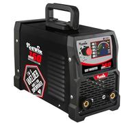 CEVIK PRO CE-SMART160 - Soldador Inverter MMA con Máscara de Soldadura y Portaelectrodo - 160A 40% 230V - Electrodos hasta 4mm - Display LED - Conectable a Generador - Máquina de Soldar Portátil