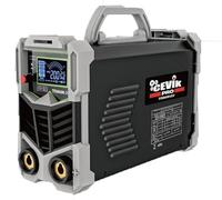 CEVIK PRO CE-TITANIUM162 - Soldador Inverter MMA con Máscara de Soldadura y Portaelectrodo - 160A 60% 230V - Electrodos hasta 4mm - Display Digital - IGBT - Conectable a Generador - Máquina Soldar Pro