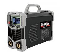 CEVIK PRO CE-TITANIUM202 - Soldador Inverter MMA con Máscara de Soldadura y Portaelectrodo - 200A 60% 230V - Electrodos hasta 5mm - Display LCD - IGBT - Máquina Soldar Portátil Profesional Compacta