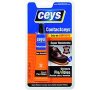 CEYS Adhesivo cola de contacto Contactceys – Uniones flexibles para cuero, piel y goma – 30 ml