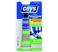 Ceys - Adhesivo especial para corcho - Especial Poliestireno expandido - Rápido y transparente - 70 ML