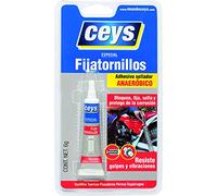 CEYS Adhesivo fijatornillos Sellador anaeróbico – Resiste golpes y vibraciones – Blíster 6 g