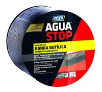 Ceys - Aguastop banda - Reparación banda butílica - Gris - 10 cm x 3m
